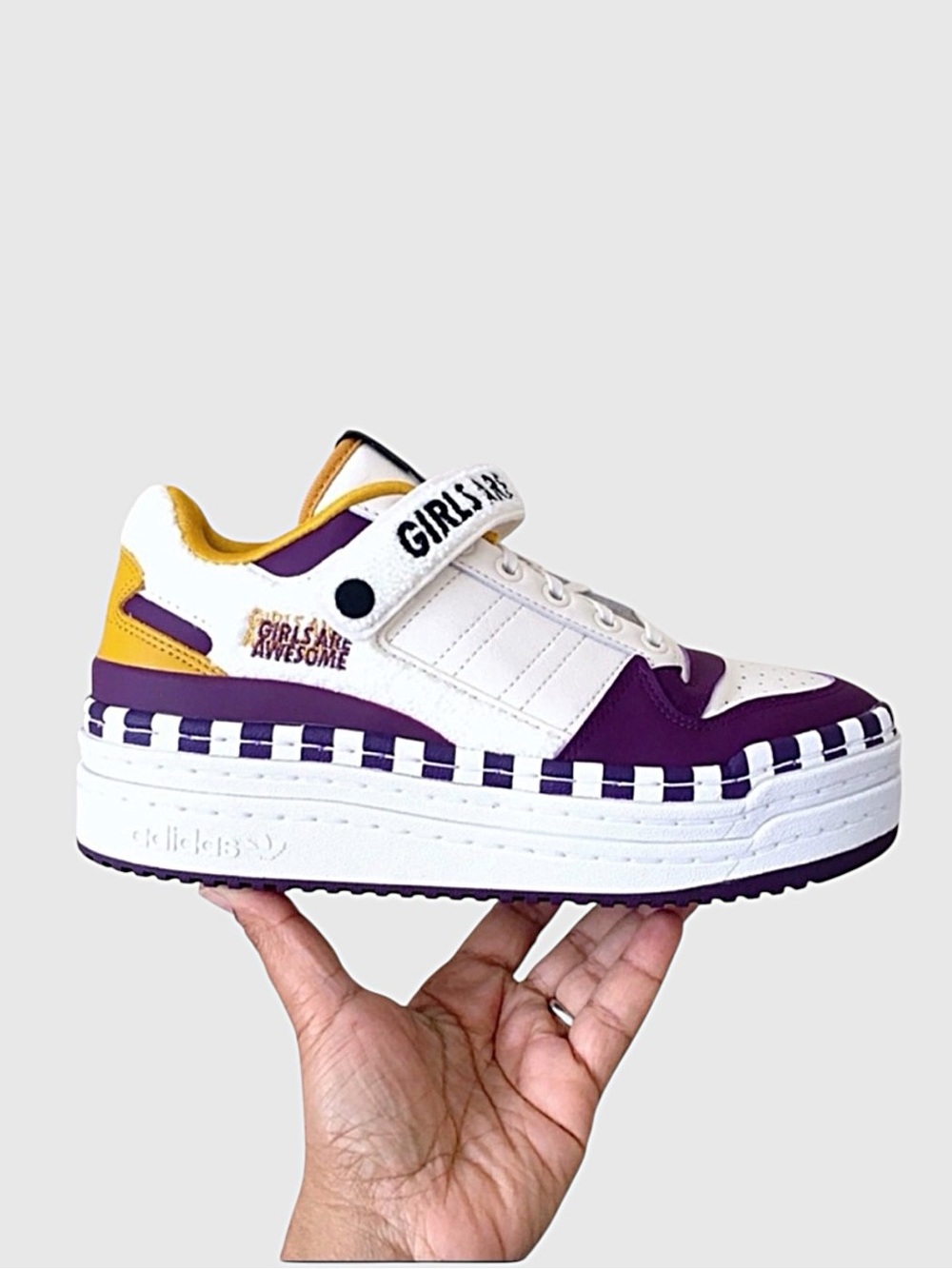 Adidas Triple Platforum Low Girls Are Awesome Women’s Platform Sneakers